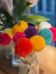 Pompom Flowers