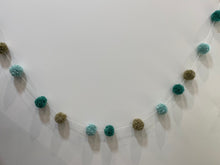 Boho Greens PomPom Garland