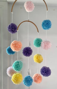Pompom Arched Mobiles