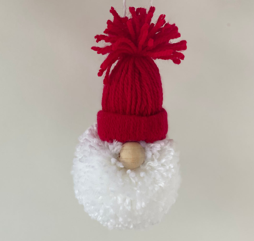 Ho Ho Ho Christmas Gnomes Pompom Garland