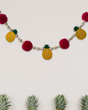 Boho Pineapple and Pompom Garland