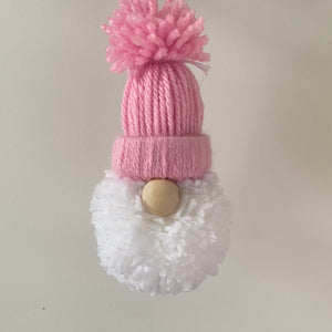Ho Ho Ho Christmas Gnomes Pompom Decorations