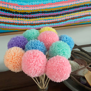 Pompom Flowers