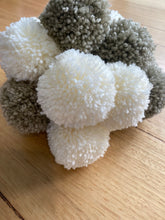 Boho Linen and Pompom Bunting
