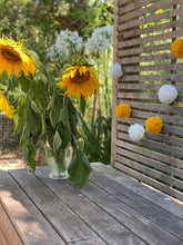 Sunflower PomPom Garland