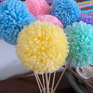 Pompom Flowers