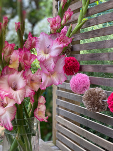 Boho Gladi PomPom Garland