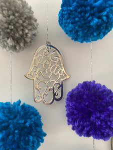 WALL HANGING POMPOM & TASSEL - Hasma hand