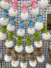 Ho Ho Ho Christmas Gnomes Pompom Garland