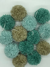 Boho Greens PomPom Garland