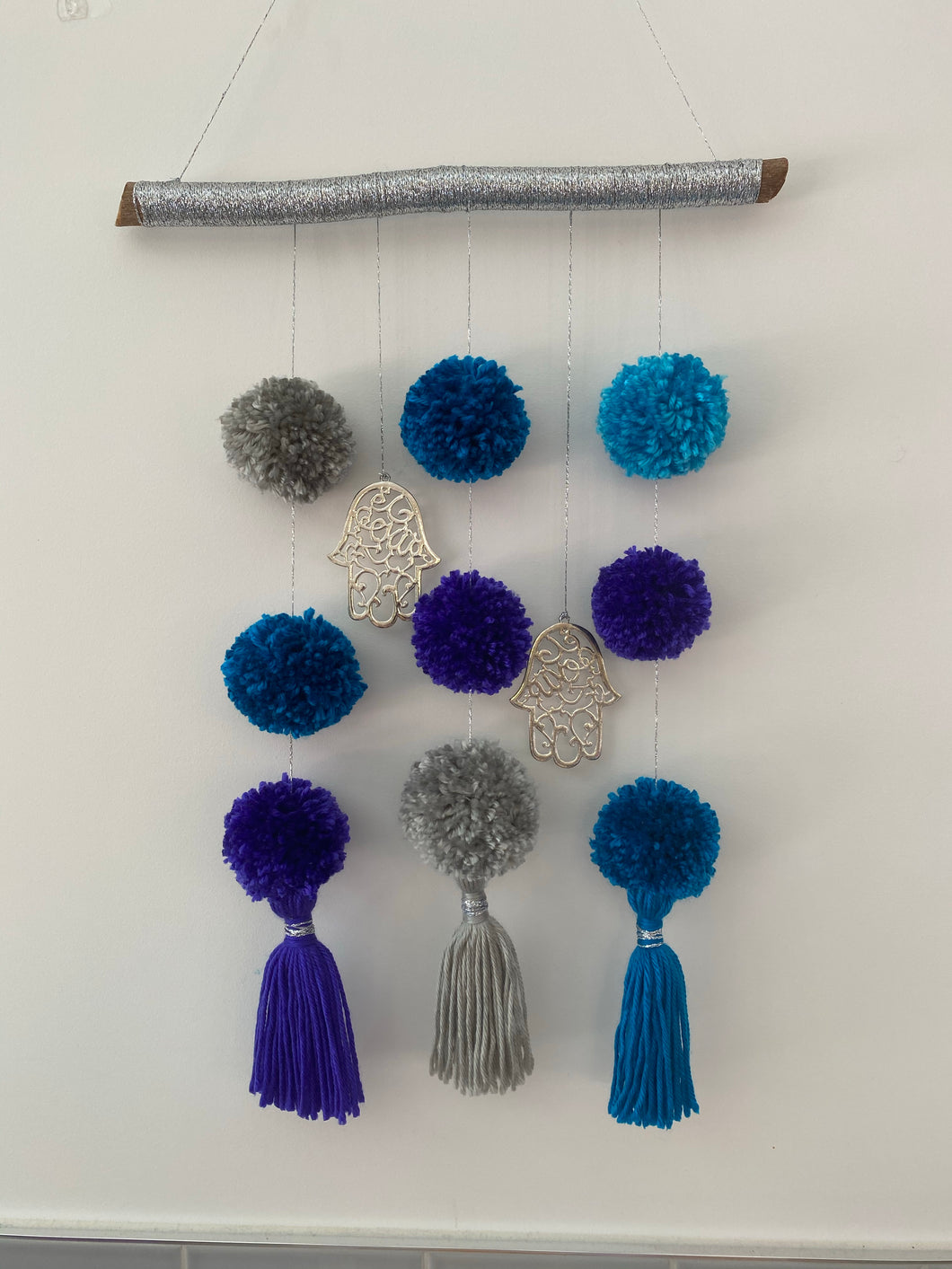 WALL HANGING POMPOM & TASSEL - Hasma hand