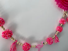 Boho Pineapple and Pompom Garland