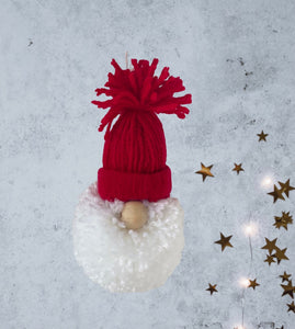 Ho Ho Ho Christmas Gnomes Pompom Decorations